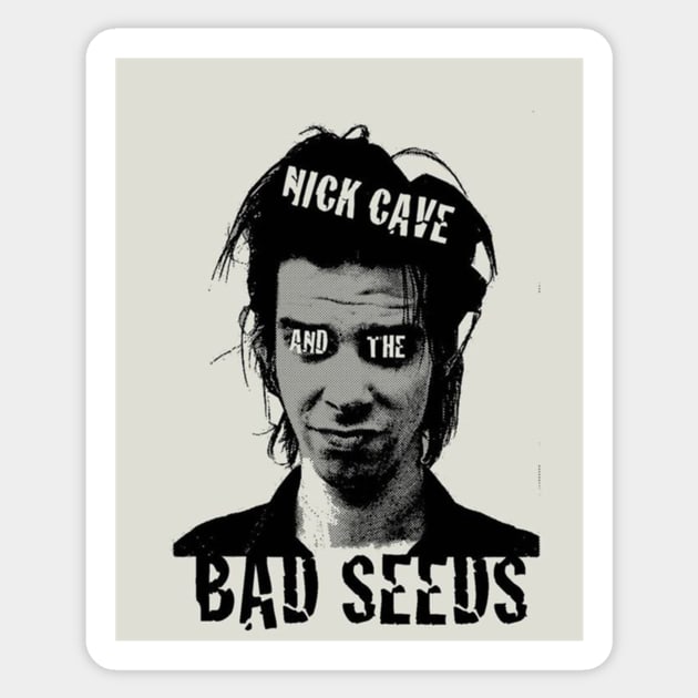 Nick Cave Sticker by arivasrobbins